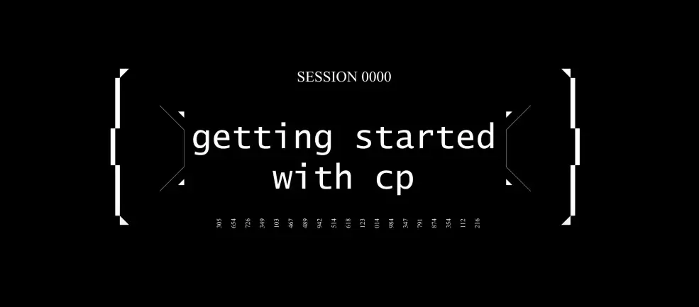 Getting Started with CP | Session-0000